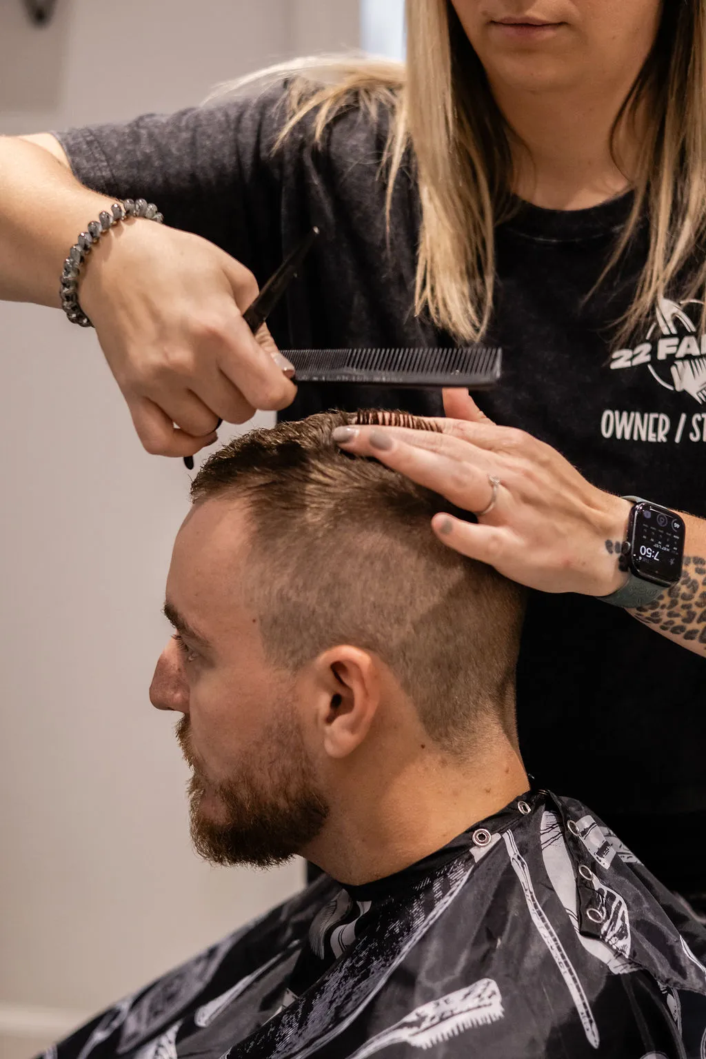 Fresh haircut style